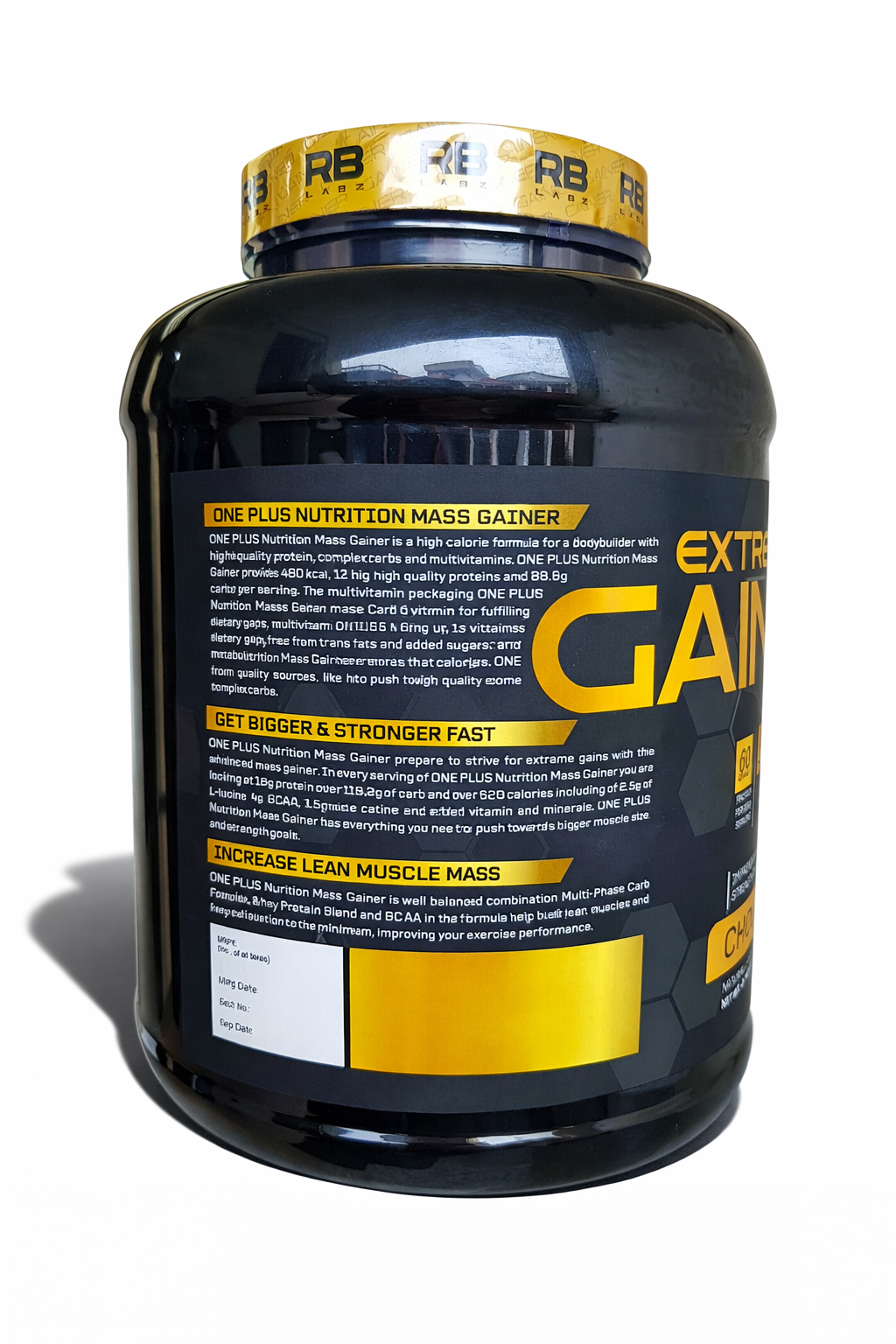 RB Labz Extreme Mass Gainer 2.7 kg (6lbs)