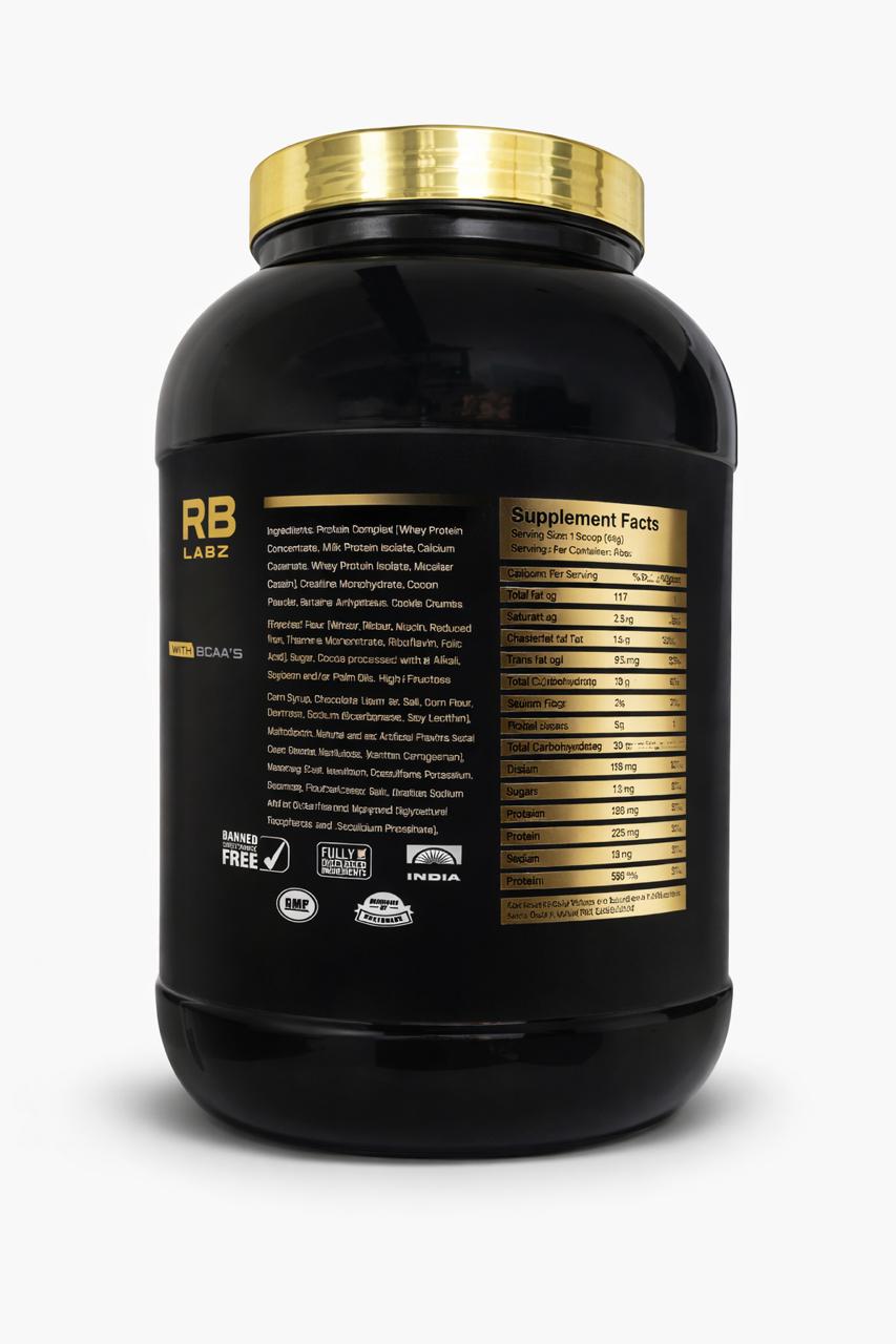 RB Labz Platinum Whey Protein 2 kg (4.4lbs)