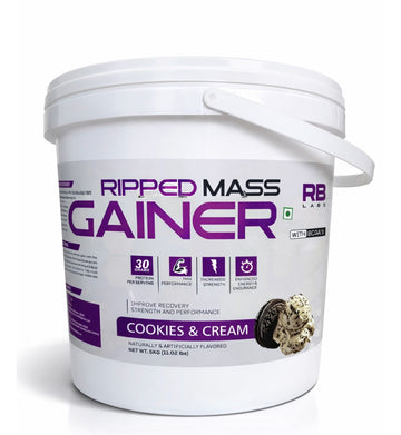 RB Labz Ripped Mass Gainer 5 kg (11.02lbs)