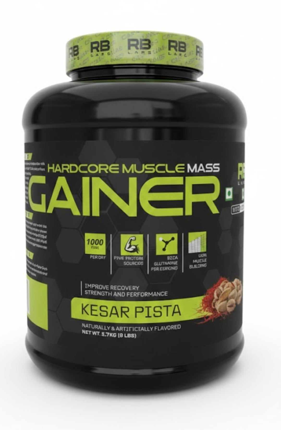 RB Labz Hardcore Mass Gainer 2.7 kg (6lbs)