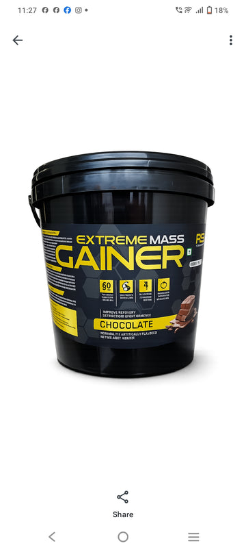 RB Labz Extreme Mass Gainer 5 kg (11.02lbs)